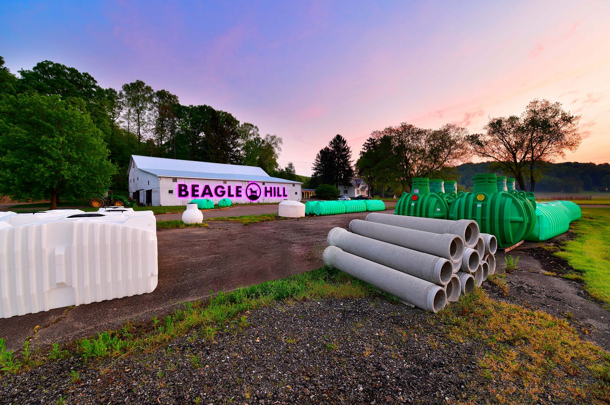 Beagle Hill Services Pipe and Tank Yard